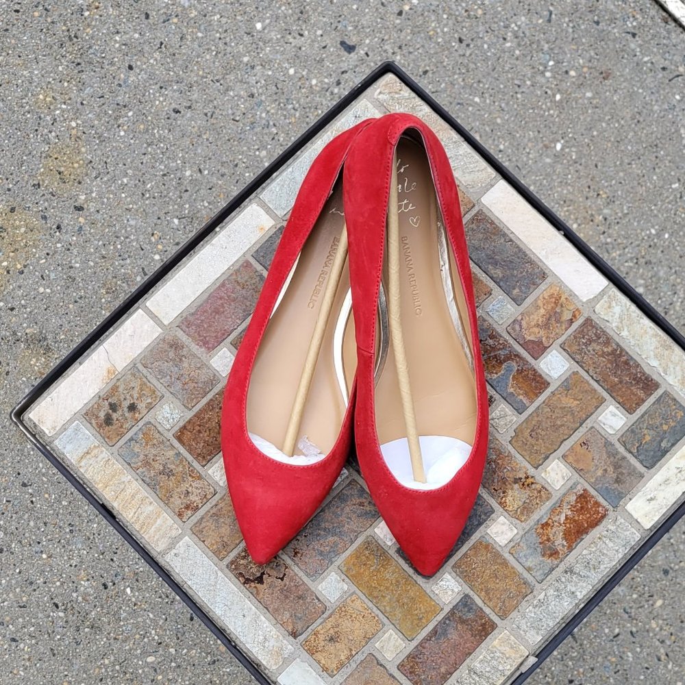 Banana Republic, SZ 10, Crimson Red